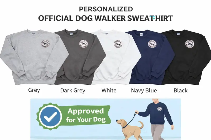 Saint Bernard Official Walker Sweatshirt: st bern walker