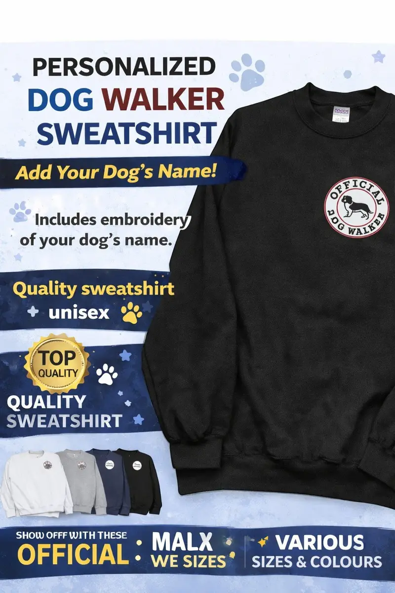 Saint Bernard Official Walker Sweatshirt: st bern walker