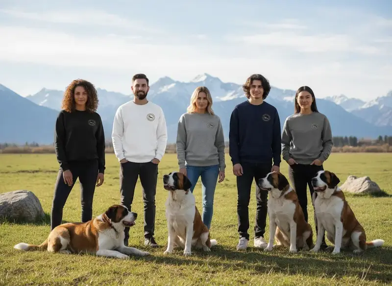 Saint Bernard Official Walker Sweatshirt: st bern walker