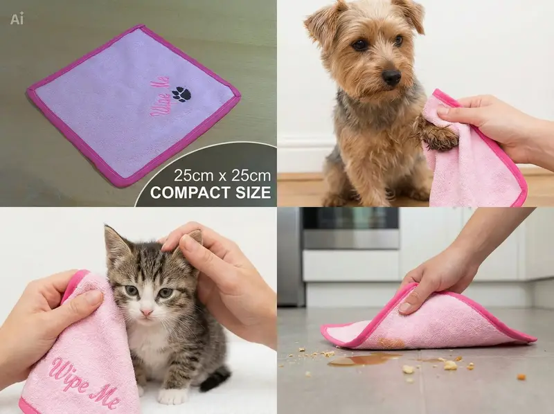 Personalised Dog Towel with Name: amazon pet towel ad8