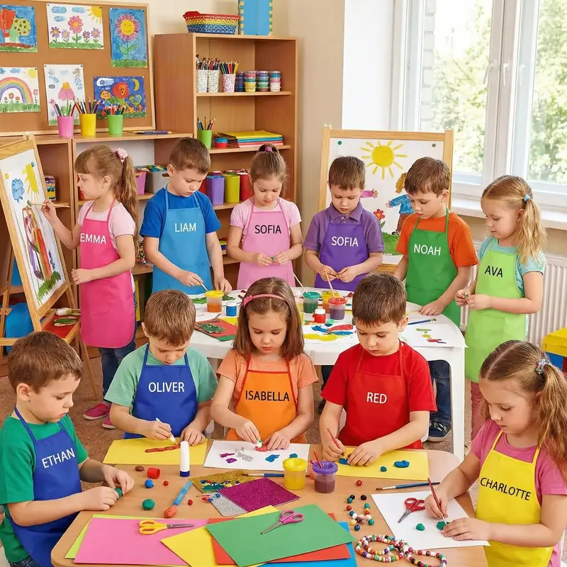 Kids Personalised Apron: custom apron designs2
