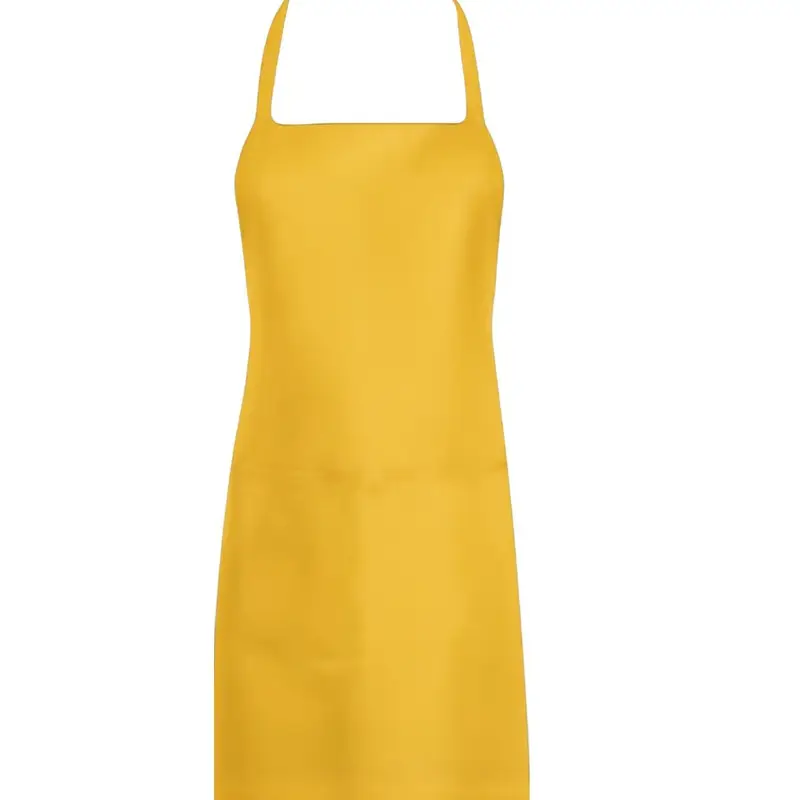 yellow apron